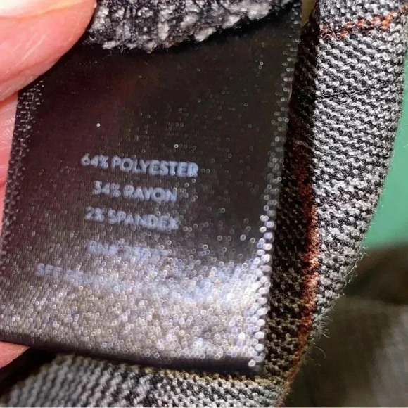 HOUNDSTOOTH Simply Vera Vera Wang bootcut dress pants size 10 - Picture 6 of 8